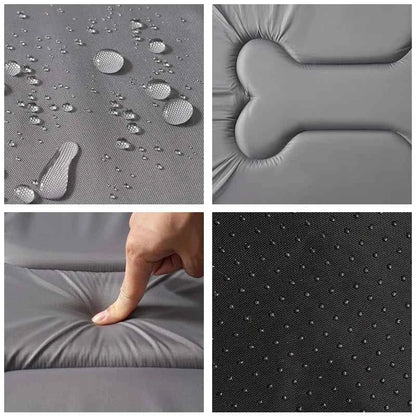 Waterproof Dog Bed Oxford Fabric Pet Bed Mats for Small Medium Large Dogs Cats All Season Fluffy Soft Pet Sleeping Accessories