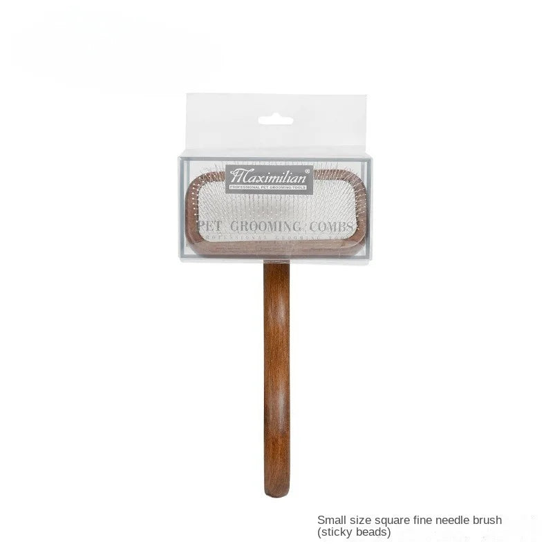 Pet Comb Solid Wood Antique Hair Removal Cat Comb Hair Removal Comb Dog Comb Pet Supplies