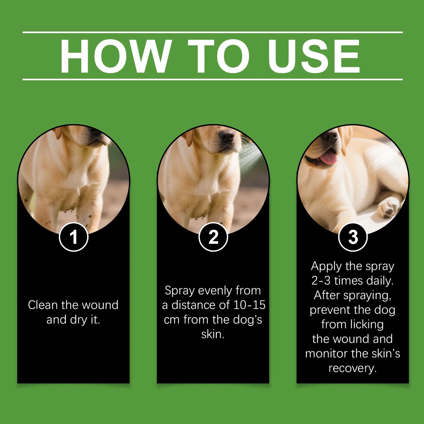 Yegbong Dog Skin Spray – Thoughtful protection, gentle and fast-acting care for skin discomfort, clean and comfortable spray