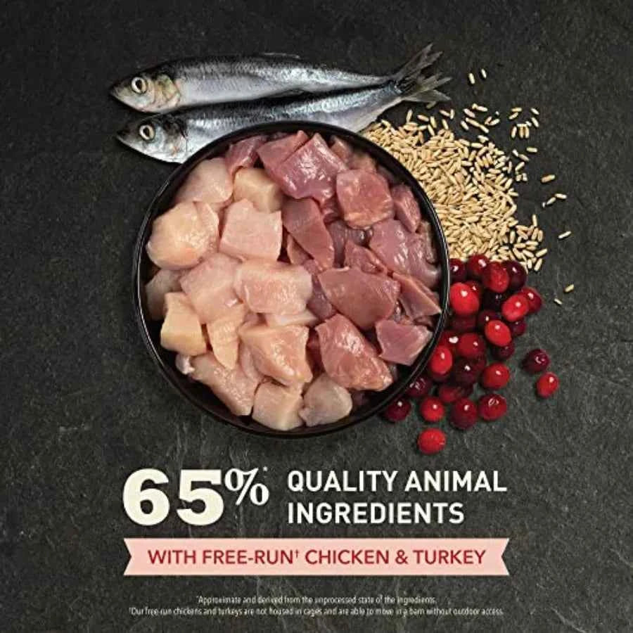 Dry Food for s Chicken Turkey Whole Herring and Rabbit 10lb Bag