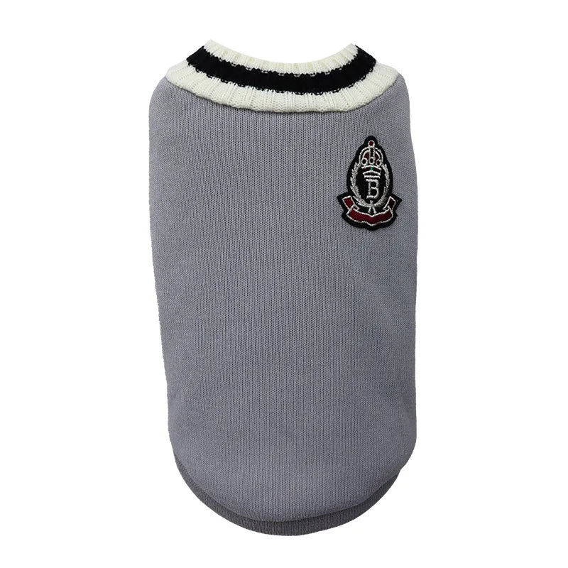 Cat Dog Sweater Pullover Winter Pet Clothes for Small Dogs Cat Vest Puppy Jacket Pet Clothing Kitty Costume Warm Coat