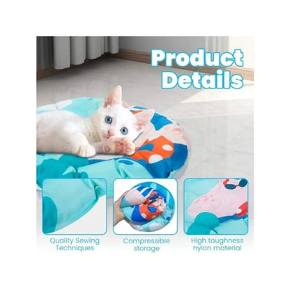 AWYYPet Cooling Mat Gel Ice Mat For Pets Ice Pad Thickened Non-Slip Easy-Clean Durable Small Animal Indoor/Outdoor Cooling Solu