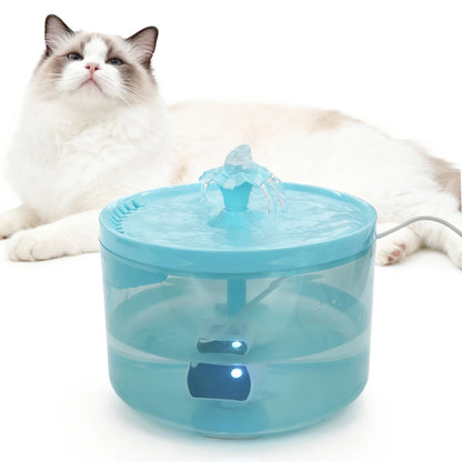 [ Ultra-Quiet ]Cat Water Fountain, 1.8L/60.87oz, Filter Pet Drinking Fountain, Fresh, USB Powered - Gift for Cats and Small Dogs
