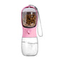 Pet Supplies Large Capacity Cats and Dogs Portable Outdoor 2-in-1 Water Food Temperature Resistant Multifunctional Pet Water Cup
