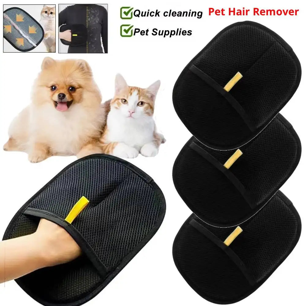 Pet Grooming Equipment Gloves Deshedding Glove pet hair remover glove for Dog Cat Rabbit Accessories for Long/Short/Curly Hair