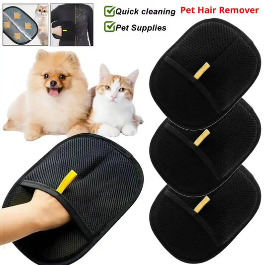 Pet Grooming Equipment Gloves Deshedding Glove pet hair remover glove for Dog Cat Rabbit Accessories for Long/Short/Curly Hair