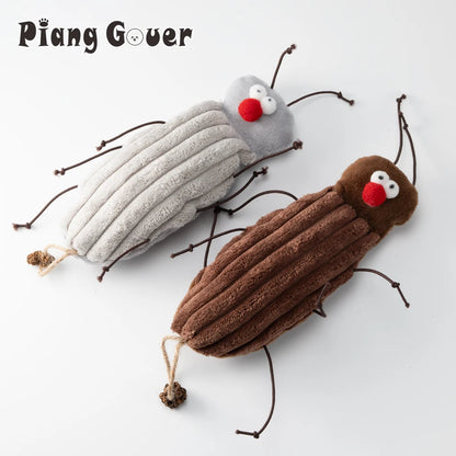 Cat Toy Plush Cockroach Pet Toy Interaction Kitty Toy Catnip Pet Supplies