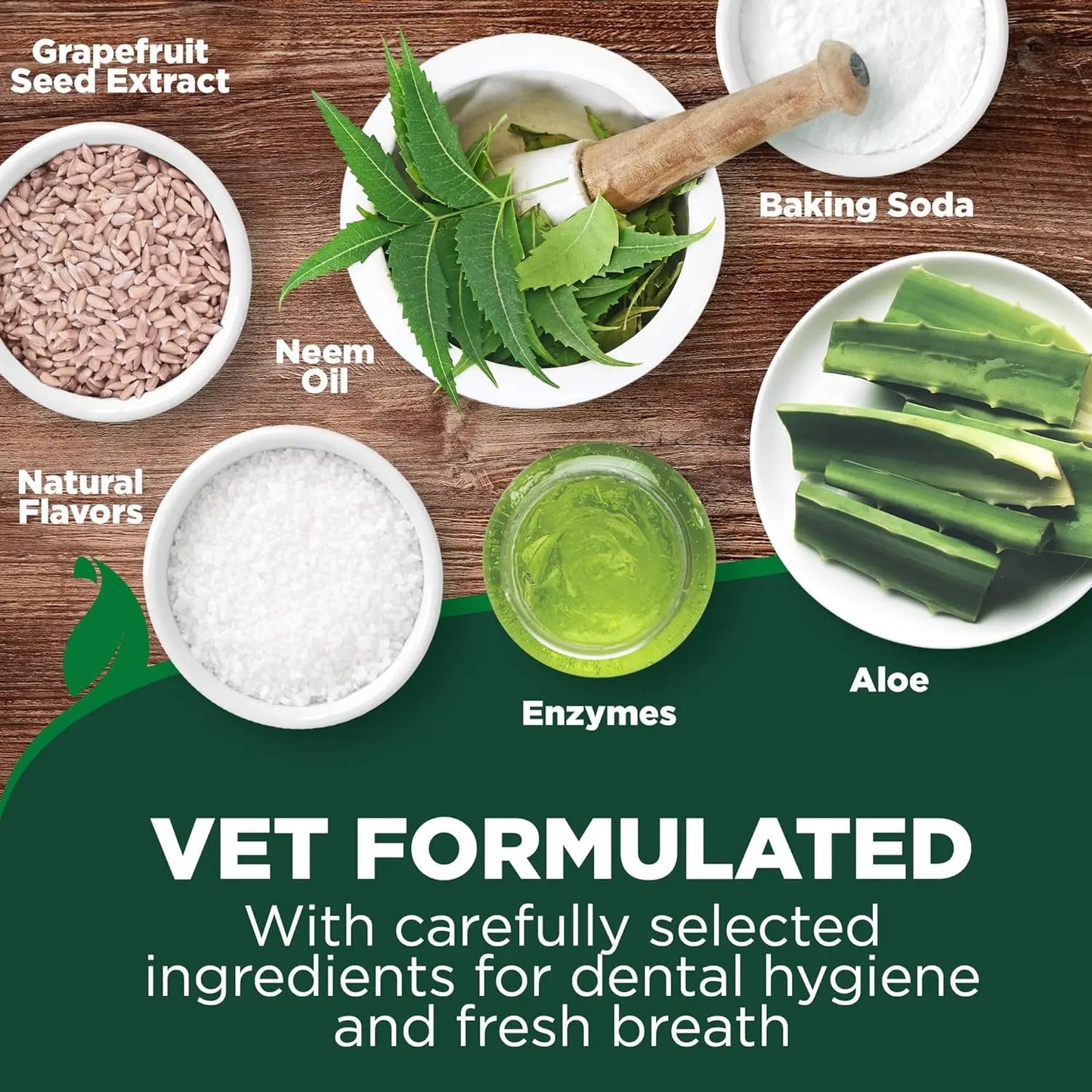 Vet’s Best Enzymatic Dog Toothpaste – Fresh Breath, Tartar & Plaque Control, 3.5 oz