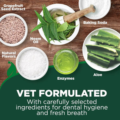 Vet’s Best Enzymatic Dog Toothpaste – Fresh Breath, Tartar & Plaque Control, 3.5 oz