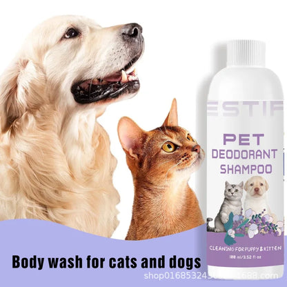 Pet Shampoo Conditioner Deodorizing Shampoo for Cats and Dogs Long - Lasting Fragrance Hair Care