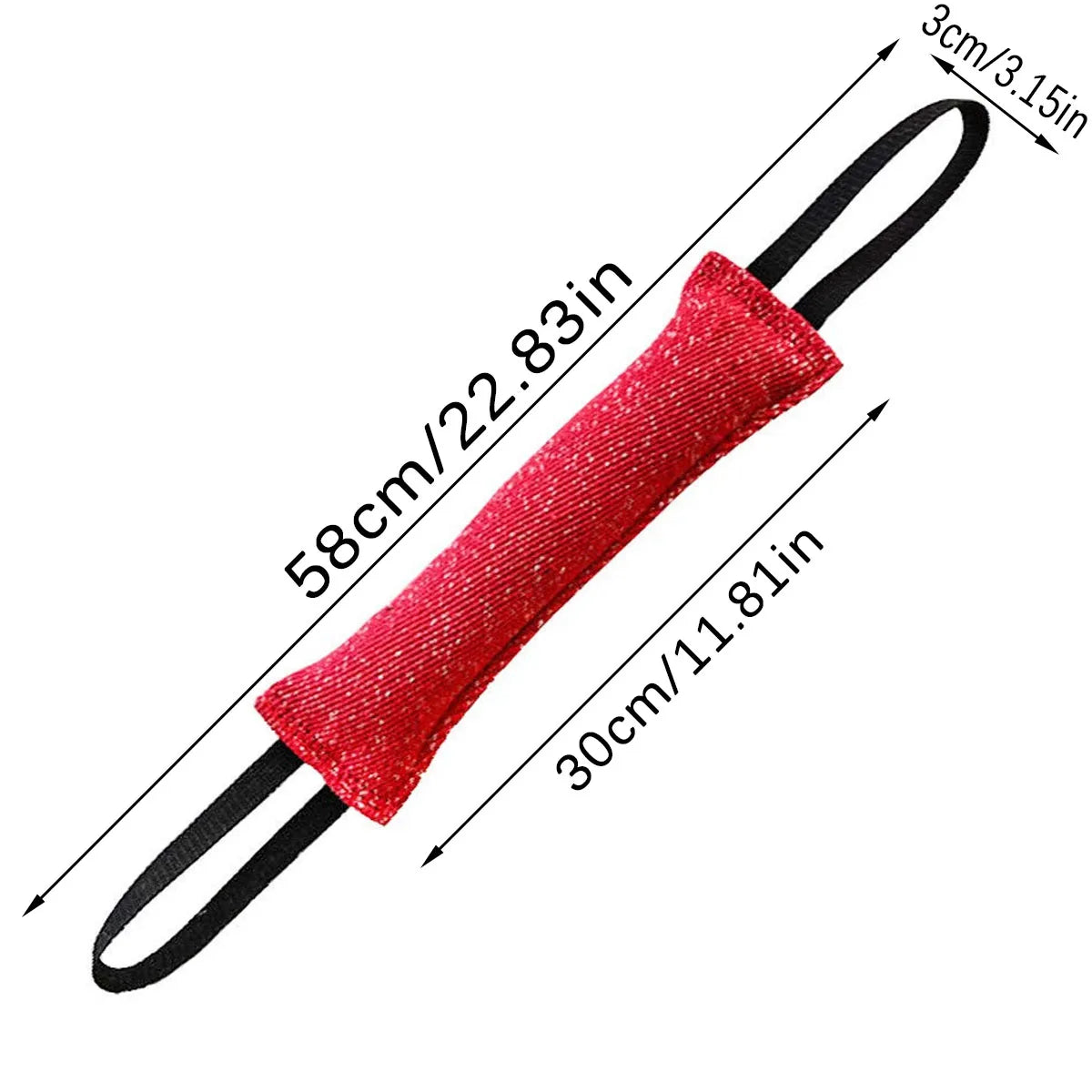 1pc-Dog Tug of War Toy Outdoor Tug of War Puppy Training Chew Pillow Best for Tug of War, Puppy Training Interactive Games