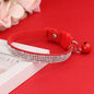 Soft Pink Suede Leather Cat Collar - Bling Rhinestone Design with Bell, Safety Breakaway & Adjustable XS/S for Cats & Puppies