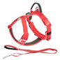 SMALL COMBINATION Large Dog Collar Harness and Leash Sets No pull Reflective Medium dog chest vest Pet German Shepherd Training