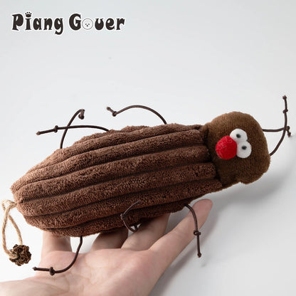 Cat Toy Plush Cockroach Pet Toy Interaction Kitty Toy Catnip Pet Supplies