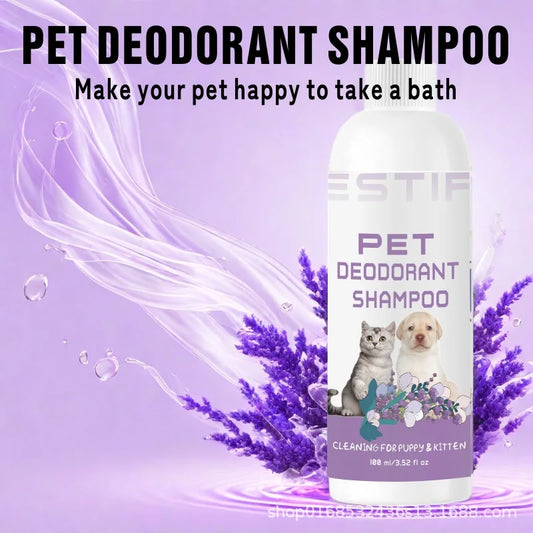 Pet Shampoo Conditioner Deodorizing Shampoo for Cats and Dogs Long - Lasting Fragrance Hair Care