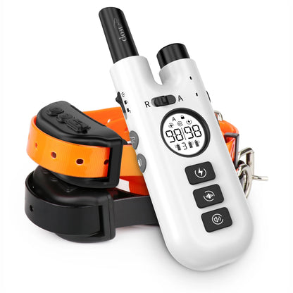 Dog Training Bark Collar 2 in 1 No Bark Control Collar 800M Rechargeable Dog Electric Collar Remote Waterproof Dog Pet Product