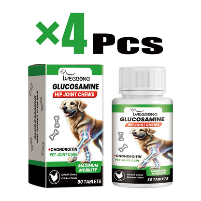 Pet Joint Care Tablets Various Nutrients for Dog Relieve Joint Discomfort Maintain flexibility Strengthen Bones Dog Supplies