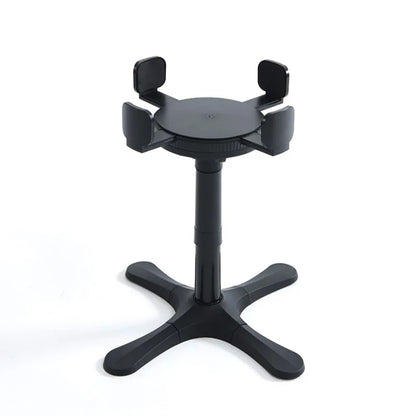 Adjustable Elevated Dog Bowl Stand with Non-Slip Base 3 Height Tilt Settings 14-24.5cm Bowls Stainless Steel Dish for Dogs Cats