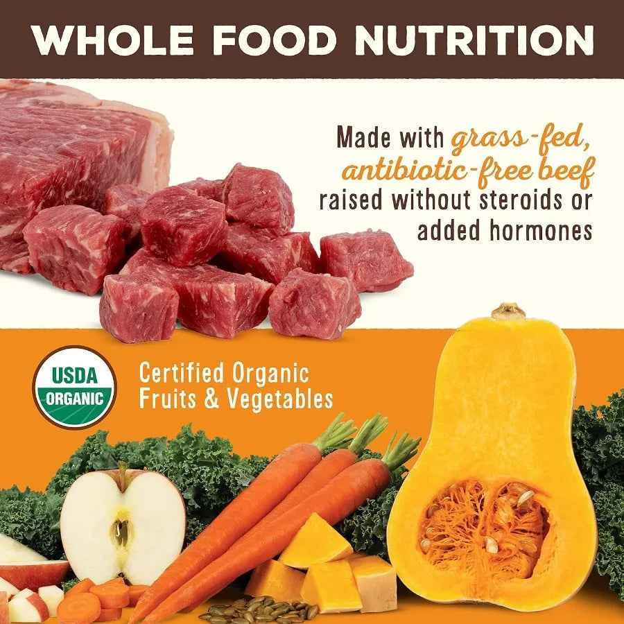 Primal Freeze Dried Dog Food Pronto Mini Nuggets Beef; Scoop and Serve Complete and Balanced Meal; Also Use as Topper or Treat;