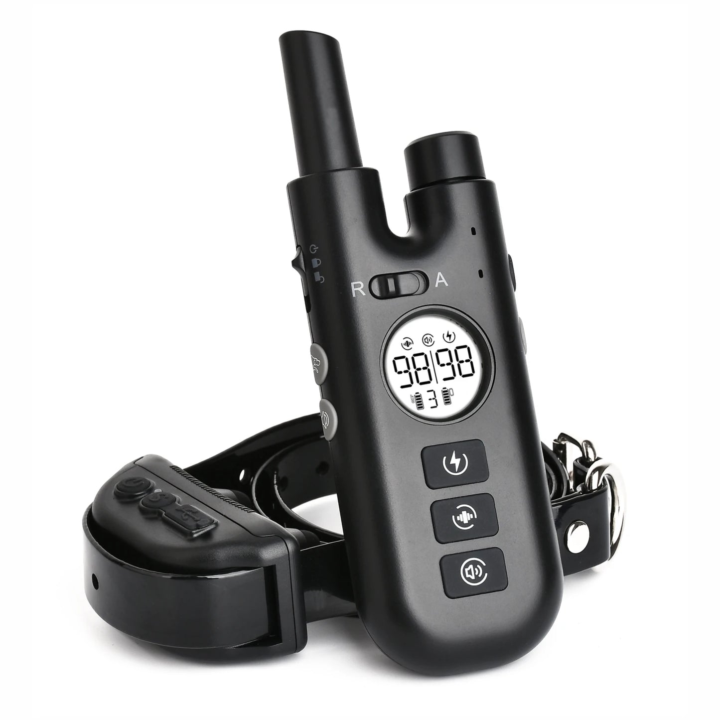 Dog Training Bark Collar 2 in 1 No Bark Control Collar 800M Rechargeable Dog Electric Collar Remote Waterproof Dog Pet Product