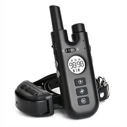 Dog Training Bark Collar 2 in 1 No Bark Control Collar 800M Rechargeable Dog Electric Collar Remote Waterproof Dog Pet Product