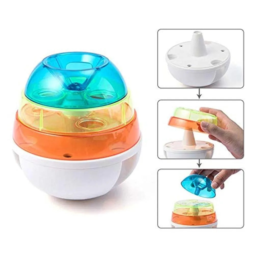 Pet Toy Safe Treat Dispensing Pet Toy Slow Feeder Bite-resistant Treat Dispensing Pet To Multifunctional Treat Ball Puzzle Toy