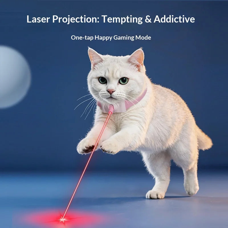 New Pet Toy Laser Pet Collar Cat Self-Entertainment Boredom Relief Cat Teaser Cat Laser Teaser Pen