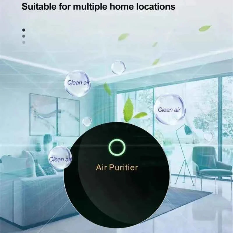 Air Purifier Negative Ion Filtration System Pet Carpet Bathroom Smoke Odor Deodorant Pet Odor Eliminator  Electronic Deodorizer
