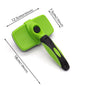 Pet Cleaning Product Essential Plastic Pet Hair Brush Needle Cat Dog Hair Cleaning Combs Hair Removers with Click Clean Button