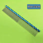 6 Colored Pet Dog Comb Straight Comb Cat Cleaning Brush 16/19/20/25cm Stainless Steel Lightweight Pets Cat Grooming Combs Dogs