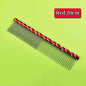 6 Colored Pet Dog Comb Straight Comb Cat Cleaning Brush 16/19/20/25cm Stainless Steel Lightweight Pets Cat Grooming Combs Dogs
