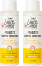 Fragrance-Free Probiotic Cat Shampoo & Conditioner with Avocado Oil & Omega-3s, 97% Natural, Paraben & Sulfate-Free, Cruelty-Fre