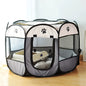 Christmas Gift Dog Playpen, Puppy Pet Cat Playpen Indoor for Small Dogs, Dog Tent Crates Cage Indoor/Outdoor, Portable Pop Up Dog Kennel Playpen with Carrying Case for Dogs/Cats/Rabbits, Removable Zipper Top