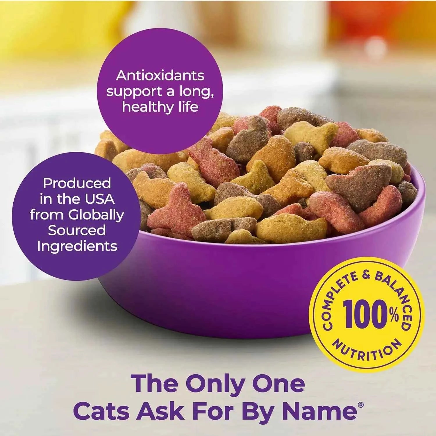 Original Choice Dry Cat Food, 6.3 Pound Bag for Adult Cats - High Protein Nutrition