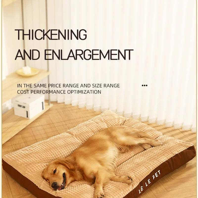 HOOPET winter Warm Dogs Sleeping Bed Soft Fleece Pet Blanket Detachable Cat Puppy Mat Cushion for Small Medium Large Dogs