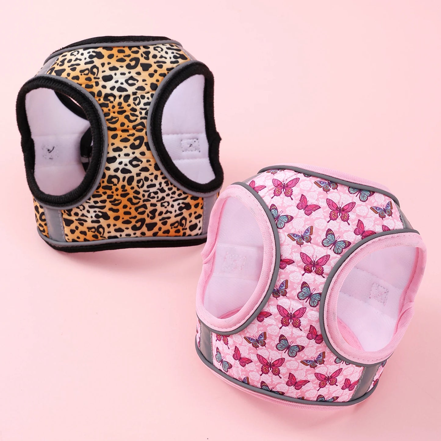 Winter Warm Small Dog Harness Leash Set Soft Puppy Vest Harness Cute Pet Traction Bracelet Small Cat Harness set Pet Accessories
