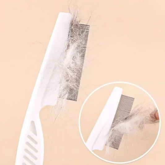 Stainless Steel Flea Comb for Dogs & Cats – Dense Teeth Pet Grooming Brush - Pet Suppie