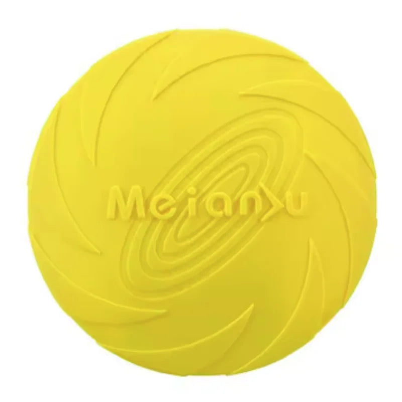 Pet Dog Flying Disk Toy Silicone Material Environmentally Friendly Anti-Chew Dog Puppy Interactive Training Pet Supplies E2