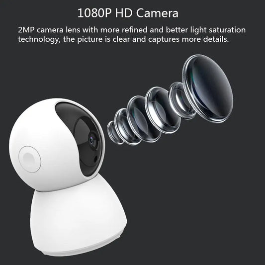 4MP 2K Tuya Smart Mini WiFi IP Camera Indoor Wireless Surveillance Auto Tracking Of Human Home Security CCTV Baby Pet Monitor