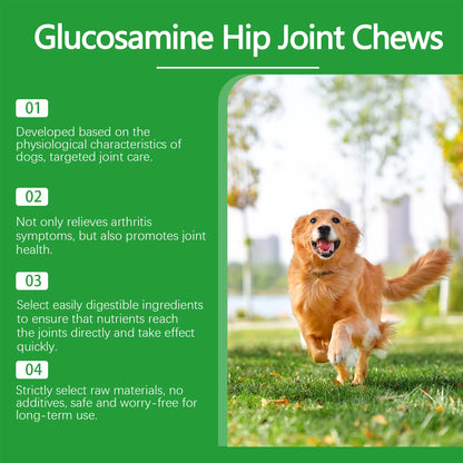 Pet Joint Care Tablets Various Nutrients for Dog Relieve Joint Discomfort Maintain flexibility Strengthen Bones Dog Supplies