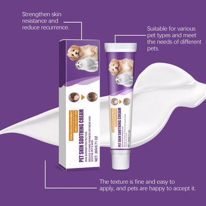 Pet Skin Care Cream Dry Itchy Skin Soothing Lotion For Dogs And Cats Itchy Skin Relief Cream For Cats Paw Lotion Soothing Balm