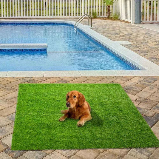 Artificial Grass Turf Simulation Lawn Carpet Yard Landscape Indoor Outdoor Pet Mat THIN