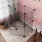 Dog cage Wire mesh fence indoor teddy animal escape barrier