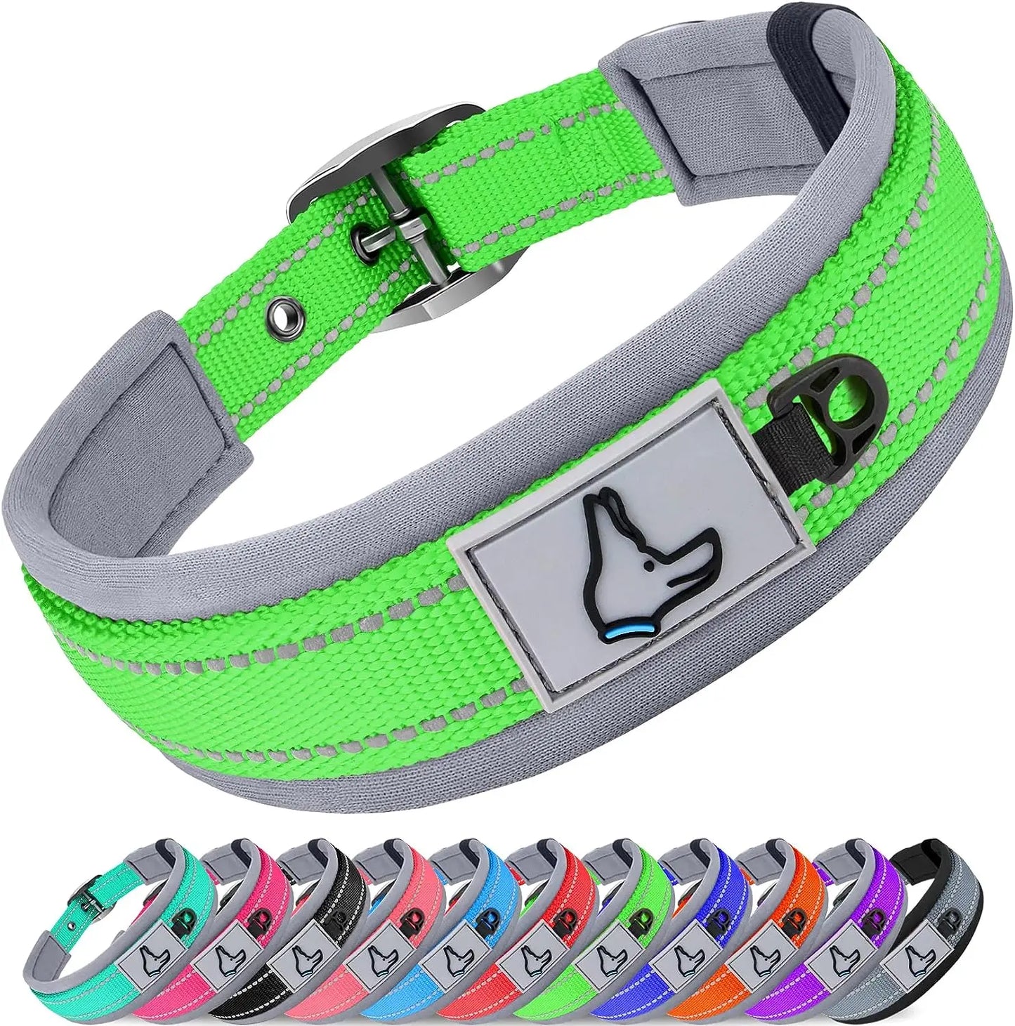 Solid Dog Collars Nylon Dog Collar For Small Medium Large Dogs Teddy Keji Pitbull Bulldog Beagle