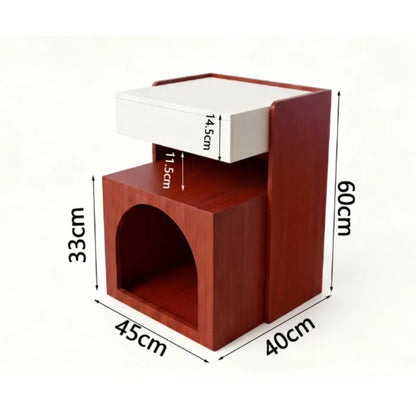 Bedside table Four seasons Universal bedside pet sharing cabinet Storage cat furniture Villa