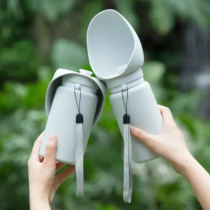 Dog Accompanying Water Cup for Outdoor Portable Travel Foldable Water Bottle for Dog Walking Water dispenser Pet Supplies chien