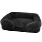 Thickened orthopedic dog bed for large dogs - egg sponge, easy to remove and wash plush cover, durable pet furniture,