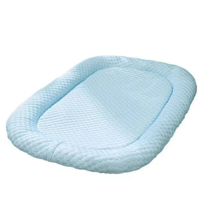 Summer Pet Cooling Mat Ice Silk Breathable Pad Cat Cushion Dog Sleep Nest Kennel Cool Feeling Teddy Bed for Small Medium Pets