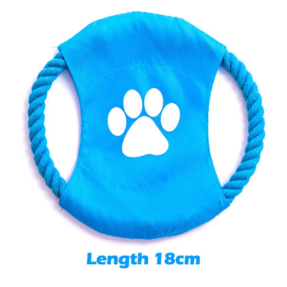Interactive Cotton Rope Dog Toys for Small Large Dogs Tug of War Durable Bite Toy for Pet Pug Chihuahua Bichon Christmas Gift