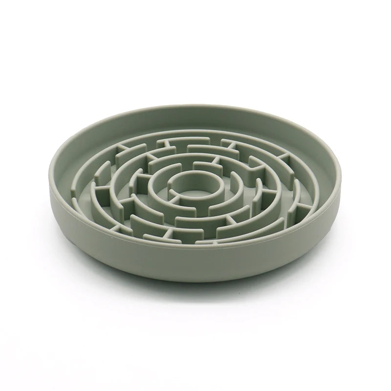 Pet Maze Slow Feeder Bowl for Dogs/Cats - Anti-Choke Puzzle Food Bowl with Interactive Design, Slow Eating Pet Supplies